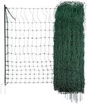 Gefl&uuml;gelnetz 50 mtr., 112 cm Doppelspitze, gr&uuml;n, ohne Strom