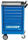 GEDORE 1578 Werkzeugwagen mit 6 Schubladen, Blau