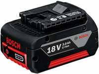Bosch Professional GBA 18 V 3,0 Ah M-C, 18 V Akkuspannung, 3 Ah Akkukapazität,...