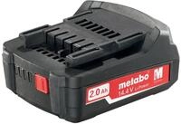 metabo LiPOWER Akkupack 14,4 V / 2,0 Ah - Ersatzakku mit AIR Cooled...