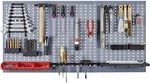 K&uuml;pper Lochwand 70100 &ndash; 3-teilige Werkzeugwand inkl. 12 Haken &ndash; 120 x 60...