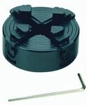 Proxxon 27024 Vierbackenfutter, einzeln verstellbar f&uuml;r DB 250, 1 W, 1 V, schwarz