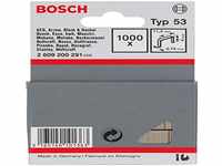 Bosch Professional 1000x Feindrahtklammer Typ 53 (Textilien/Gewebe, Karton, 11.4 x