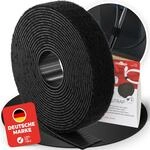 ROLL STRAP &ndash; Klettband beidseitig & zuschneidbar 3m x 16mm Schwarz &ndash; Kabelbinder