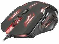 Trust Gaming GXT 108 Rava USB Gaming-Maus mit LED-Beleuchtung in 7 Farben,...