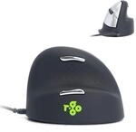 R-Go HE Ergonomische Maus mit Kabel, Vertikale Ergo Maus mit Break Software,...
