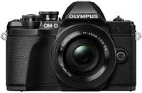 Olympus OM-D E-M10 Mark III Kit, Micro Four Thirds Systemkamera (16 Megapixel,