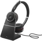 Jabra Evolve 75 MS Duo - Zertifiziert f&uuml;r Skype for Business StereoHeadset inkl.