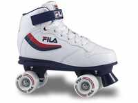 FILA SKATES ACE Inline Skate, White/Blue/RED, 41
