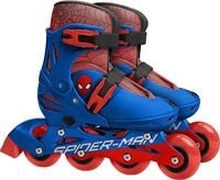 STAMP - 4 Rad Inline Skates - einstellbare Gr&ouml;&szlig;e 30-33 - SPIDERMAN, Blau