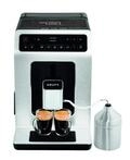 Krups Evidence Kaffeevollautomat mit Milchschaumd&uuml;se & 2-Tassen-Funktion, f&uuml;r
