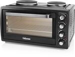 Tristar OV-1443 Konvektionsofen mit zwei Kochplatten &ndash; 38 l Volumen &ndash; 3100 W