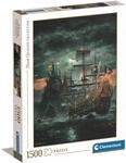 Clementoni 31682.3 Puzzle Kollektion-Das Piratenschiff, 1500 Teile, Multicolor, 6