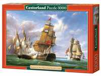 Castorland C-300037 - PUZZLE 3000 TEILE - COMBAT BETWEEN THE FRENCH FRIGATE AND