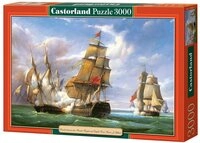 Castorland C-300037 - PUZZLE 3000 TEILE - COMBAT BETWEEN THE FRENCH FRIGATE AND