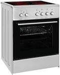 Exquisit Standherd ECM 6-4 BZ Inox | Elektro-Standherd | 2-Kreis-Br&auml;terzone |...