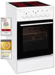 Exquisit Elektroherd ECM 8-4.1 BZ mit Ceranfeld, 50 cm breit,...