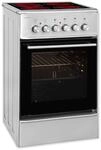 Exquisit ECM 5-4.1 BZ Inox Standherd 50 cm - Elektroherd Glaskeramik
