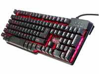 GeneralKeys Led Tastatur: Halbmechanische USB-Gaming-Tastatur, 7-farbig...