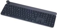 Logitech Craft Kabellose Tastatur | Bluetooth & 2.4 GHz, Programmierbarer Drehregler,