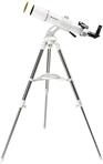 Bresser Refraktor Teleskop NANO AR-80/640 Linsenteleskop mit Stativ, AZ...