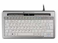 BakkerElkhuizen S-Board 840 Kompakttastatur, Belgisches Layout AZERTY,...