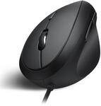 Perixx PERIMICE-519 Ergonomische Maus - Vertikales Design - kleine Handgr&ouml;&szlig;en oder