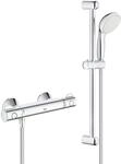 GROHE Grohtherm 800 | Thermostat-Brausebatterie (mit Brausegarnitur 600 mm,