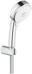 GROHE Tempesta Cosmopolitan, Duschkopf 3 Strahlarten, Wandhalterset 