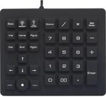 Renkforce USB Nummernblock Spritzwassergesch&uuml;tzt, Staubgesch&uuml;tzt, Touch-Tasten