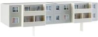 Faller FA 130802 - Plattenbau P2 Erg&auml;nzung, Zubeh&ouml;r f&uuml;r die Modelleisenbahn,