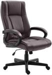 CLP B&uuml;rostuhl ergonomisch mit Rollen und H&ouml;henverstellung, Chefsessel