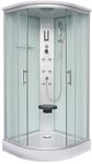 Sanotechnik Komplettduschkabine Scala 90 x 90 x 215 cm, Mit Radio, 2...