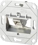 METZ CONNECT C6Amodul 1 Port 180&deg;M UP0-Dose, reinwei&szlig; RAL9010