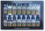 Vallejo 071180 - Farbset, Alliierte Farben, WWII, 16 x 17 ml