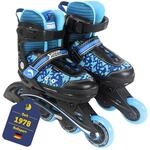 Best Sporting Inline Skates Kinder I Rollschuhe gr&ouml;&szlig;enverstellbar 29-34 I robuste