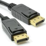 kenable DisplayPort M&auml;nnlich Stecker Zum Stecker Video Kabel Vergoldeten 3 m