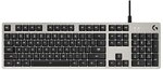 Logitech G413 Mechanische Gaming-Tastatur, Taktile Romer-G Switches, Geb&uuml;rstetes