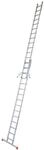 KRAUSE 2teil. Spro.Schiebeleiter 2x15 Aluminium DIN EN 131-1 / 131-2 max. AH...