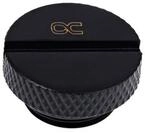 Alphacool Eiszapfen Verschlussschraube G1/4 - schwarz (Deep Black)