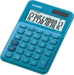CASIO Tischrechner MS-20UC-BU, 12-stellig, in Trendfarben, Steuerberechnung,