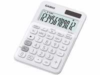 CASIO Tischrechner MS-20UC-WE, 12-stellig, in Trendfarben, Steuerberechnung,