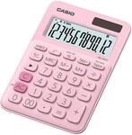 CASIO Tischrechner MS-20UC-PK, 12-stellig, in Trendfarben, Steuerberechnung,
