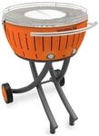 Lotusgrill XXL (G600) Gartengrill 21,8kg, Mandarinenorange mit USB Anschluss