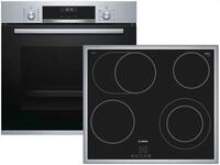 Bosch HBD631CS60 Backofen-Glaskeramik-Kochfeld-Kombination (autark), 59,4 cm breit,