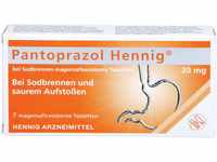 PANTOPRAZOL Hennig b.Sodbrennen 20 mg msr.Tabl. 7 St