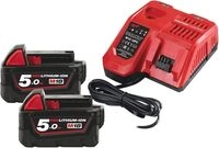 Milwaukee 4933459217 Akku-Starterkit M18NRG-502 12 W, 12 V