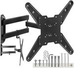 tectake&reg; 400793 TV Wandhalterung, schwenkbar und neigbar, f&uuml;r Fernseher mit...