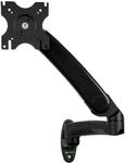 StarTech.com Monitor Arm zur Wandmontage - Vollbeweglich - Einstellbar - Unterst&uuml;tzt