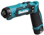Makita DF012DSE Akku-Knickschrauber, 7,2 Volt, 30 W, Akkus, Ladeger&auml;t,